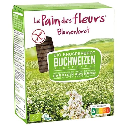 Blumenbrot Knusperbrot Buchweizen - Bio - 150g x 6-6er Pack VPE von Blumenbrot