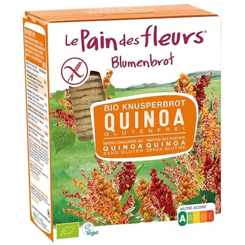 Blumenbrot Knusperbrot Quinoa - Bio - 150g x 6-6er Pack VPE von Blumenbrot