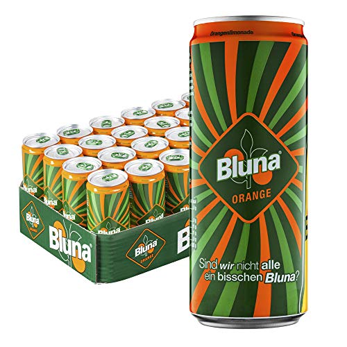 Bluna Orangenlimonade, EINWEG 24x330 ml von Bluna