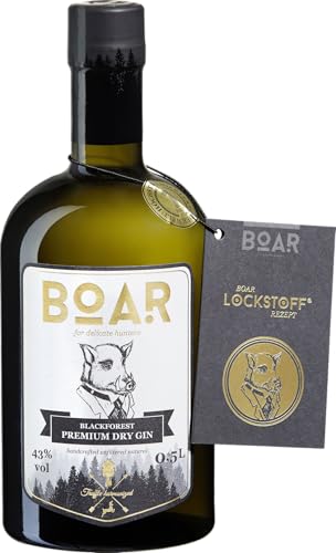 Boar, Blackforest Premium Dry Gin, 0,5l von Boar