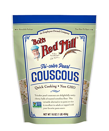 Bob's Red Mill Tri-Color Pearl Couscous, Schnellkochen, 0,5 kg (1 Stück) – gentechnikfrei, vegan, israelischer Couscous Bob's Red Mill Tri-Color Pearl Couscous, Schnellkochen, 0,5 kg (1 Stück) – gentechnikfrei, vegan, israelischer Couscous von Bob's Red Mill