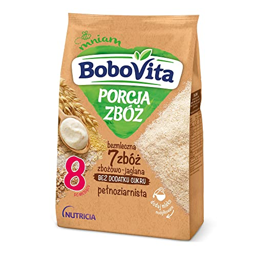 BoboVita Portion Getreide Milch 7 Getreide- beere nach 8 Monaten 170 g BoboVita Portion Getreide Milch 7 Getreide- beere nach 8 Monaten 170 g von BoboVita