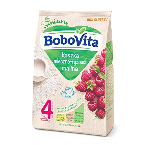BoboVita Milchreisbrei mit Himbeer-Aroma nach dem 4.Monat 230 g von Bobovita