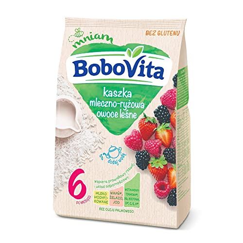 BoboVita Milchreisbrei mit Waldfrucht-Aroma nach dem 6. Monat 230 g von Bobovita