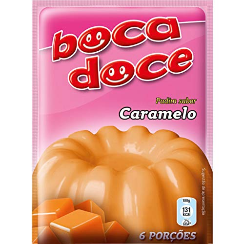 Boca Doce Pudding 22 g Caramel Verpackungs von Boca Doce