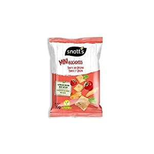 60 Beutel Snatts MINI Brotsnack Tomate/Oregano a 35g Mini Bocaditos Snatt´s von Bocaditos