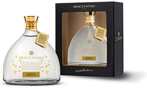 Bocchino"Grappa di Barolo bianca"gift box 70 cl von Bocchino