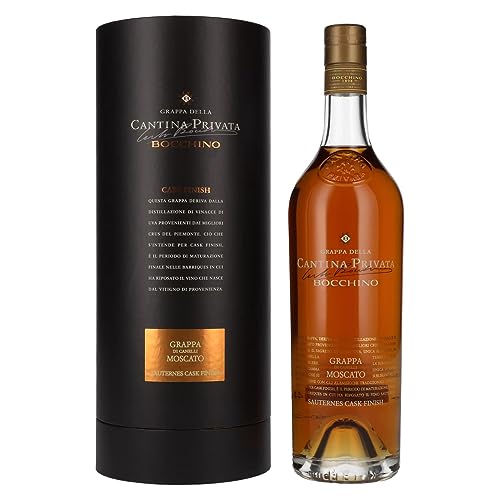 Bocchino Grappa di Moscato Sauternes Cask Finish (1 x 0.7 l) von Bocchino