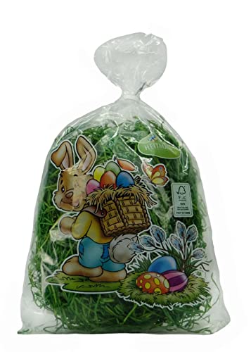 saftig grünes Ostergras, Ostern, Osterdeko, Osternester, Osterkörbe (4er) von Bock op Kölle