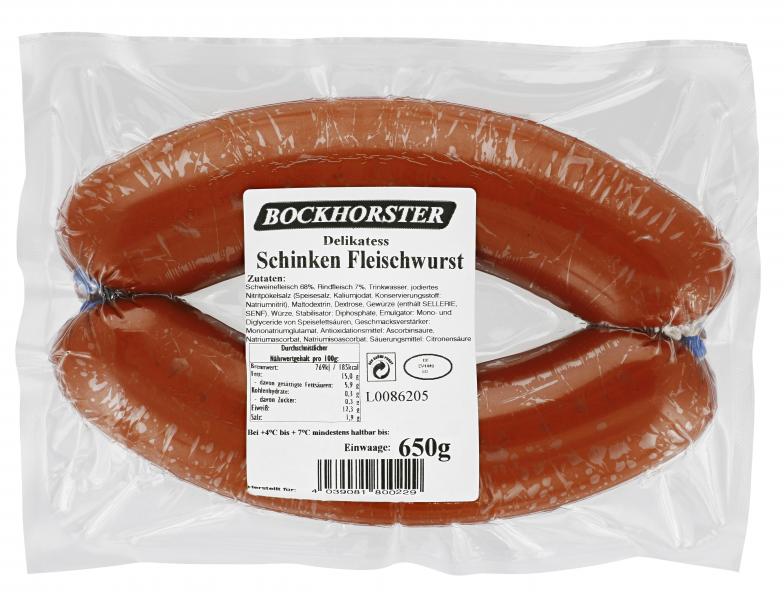 Bockhorster Delikatess Schinkenfleischwurst von Bockhorster