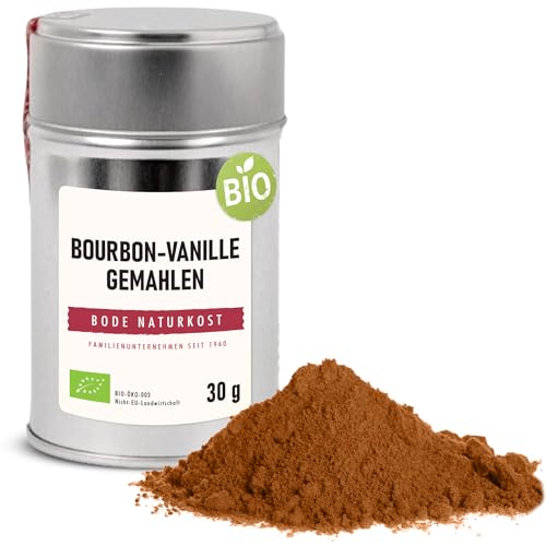 Bio Bourbon Vanille gemahlen - 30g - Bode Naturkost Bio Bourbon Vanille gemahlen - 30g - Bode Naturkost von Bode Naturkost