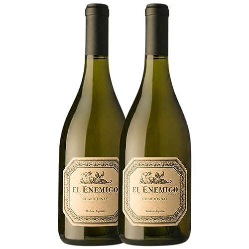 Aleanna El Enemigo Chardonnay Mendoza Alterung 75 cl (Schachtel mit 2 Flaschen von 75 cl) von Bodega Aleanna