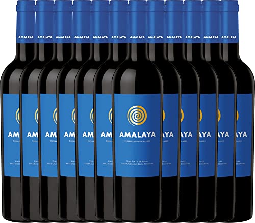 Amalaya Tinto von Bodega Colomé - Rotwein 12 x 0,75l 2021 VINELLO - 12er - Weinpaket inkl. kostenlosem VINELLO.weinausgießer von Bodega Amalaya