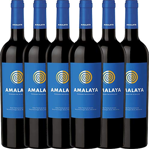 Amalaya Tinto von Bodega Colomé - Rotwein 6 x 0,75l 2021 VINELLO - 6er - Weinpaket inkl. kostenlosem VINELLO.weinausgießer von Bodega Amalaya