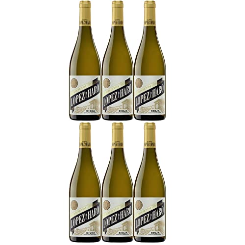 Bodega Classica Hacienda López de Haro Blanco DOCa Weißwein Wein trocken Spanien I Visando Paket (6 Flaschen) von Bodega Classica