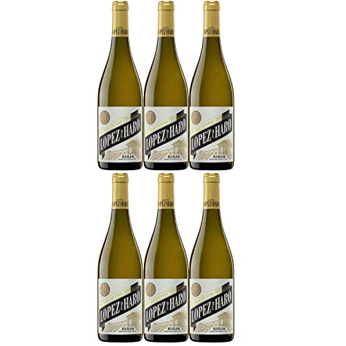 Bodega Classica Hacienda López de Haro Blanco DOCa Weißwein Wein trocken Spanien I Visando Paket (6 Flaschen) von Bodega Classica