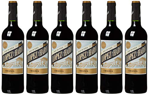 Bodega Classica Hacienda López de Haro Crianza DOCa Cuvee / trocken (6 x 0.75 l) von Hacienda Lopez de Haro