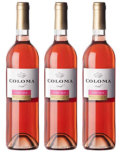 Bodega Coloma: 3 Flaschen Rosado Pino Noir. Duftige Nase mit Noten von Aprikosen und Waldfrüchte. von Bodega Coloma. EX-363, La Albuera - 06170 Badajoz