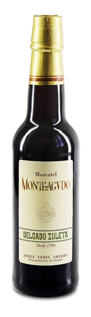 Sherry Moscatel Monteagvdo von Bodega Delgado Zuleta