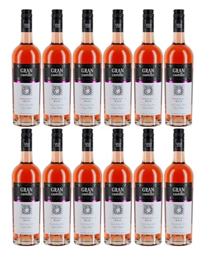 Tempranillo Rose lieblich Gran Castillo, Valencia DO, Bodega Gran Castillo, Jahrgang 2022 (12 x 0,75 l) von Bodega Gran Castillo