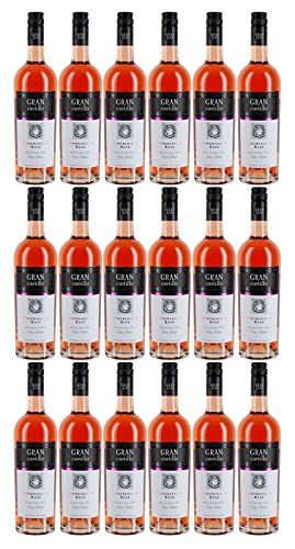 Tempranillo Rose lieblich Gran Castillo, Valencia DO, Bodega Gran Castillo, Jahrgang 2022 (18 x 0,75 l) von Bodega Gran Castillo