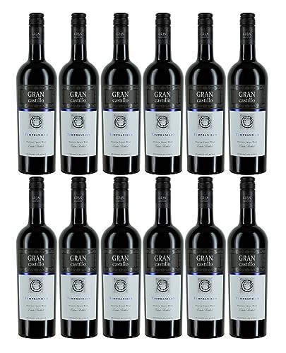 Tempranillo lieblich Gran Castillo, Valencia DO, Bodega Gran Castillo, Jahrgang 2022 (12 x 0,75 l) von Bodega Gran Castillo