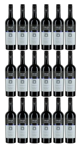 Tempranillo lieblich Gran Castillo, Valencia DO, Bodega Gran Castillo, Jahrgang 2022 (18 x 0,75 l) von Bodega Gran Castillo