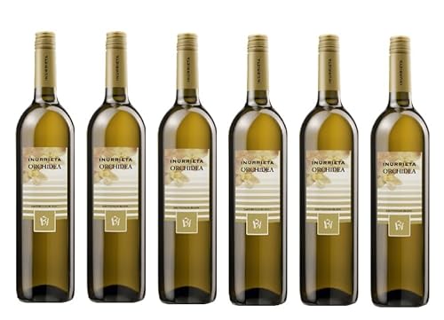6x 0,75l - 2023er - Bodegas Inurrieta - Orchidea - Sauvignon Blanc - Navarra D.O.P. - Spanien - Weißwein trocken von Bodega Inurrieta