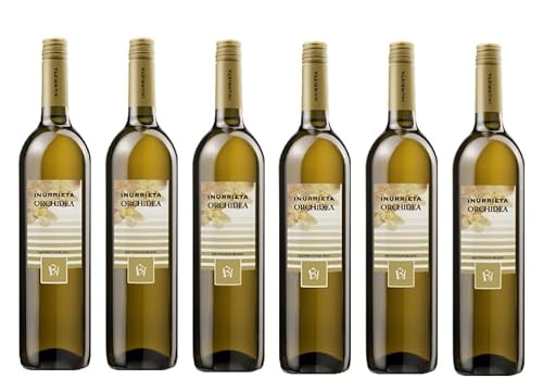 6x 0,75l - 2023er - Bodegas Inurrieta - Orchidea - Sauvignon Blanc - Navarra D.O.P. - Spanien - Weißwein trocken 6x 0,75l - 2023er - Bodegas Inurrieta - Orchidea - Sauvignon Blanc - Navarra D.O.P. - Spanien - Weißwein trocken von Bodega Inurrieta