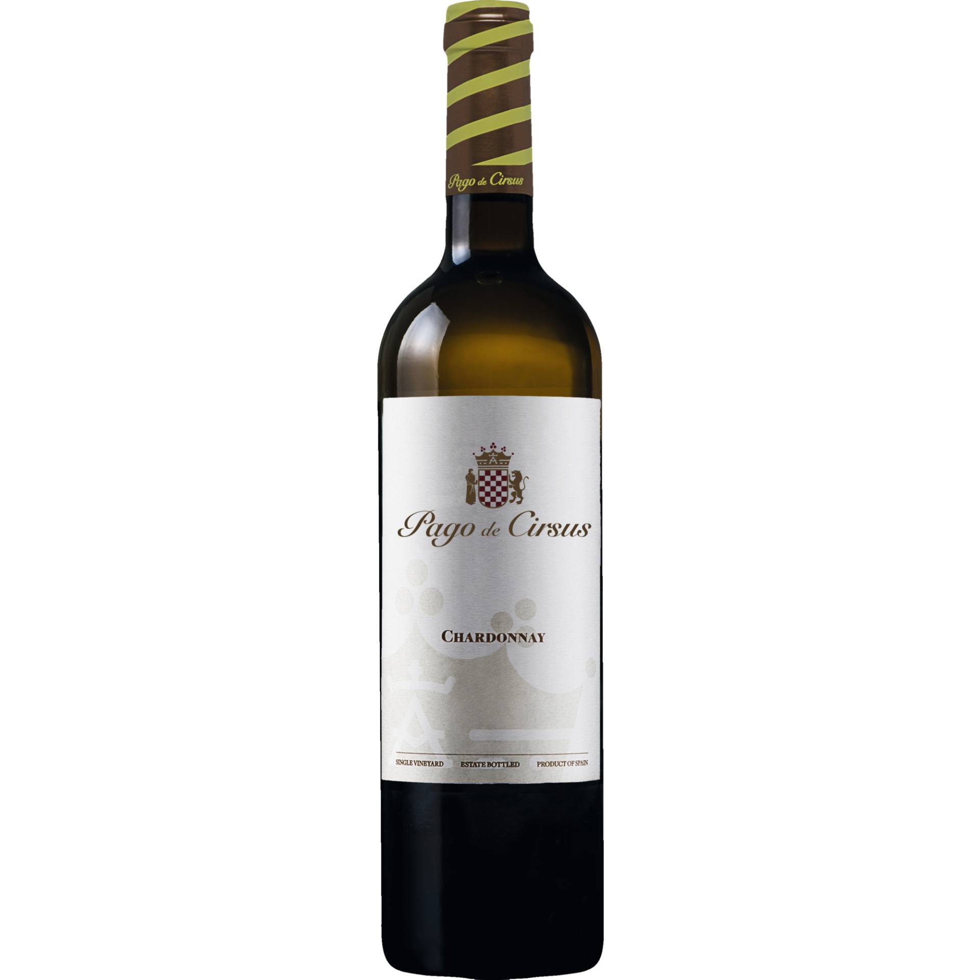 Pago de Cirsus Chardonnay, Navarra DO, Navarra, 2022, Weißwein von Bodega Pago de Cirsus S.L., Ablitas, Navarra - Spain; N.R.E. 31/42095-NA