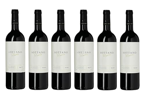 6x 0,75l - 2021er - Bodega Sottano - Malbec Reserva - Mendoza I.P - Argentinien - Rotwein trocken von Bodega Sottano