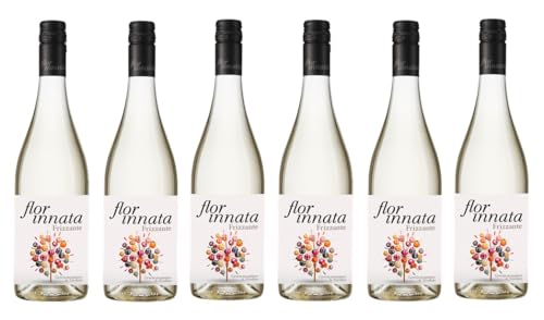 6x 0,75l - 2023er - Valdecuevas - flor innata - Frizzante - Spanien - Perlwein süß von Bodega Valdecuevas