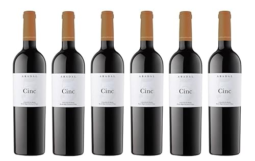 6x 0,75l - 2020er - Bodegas Abadal - 5 - Merlot - Pla de Bages D.O.P. - Spanien - Rotwein trocken von Bodegas Abadal
