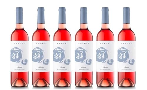 6x 0,75l - 2023er - Bodegas Abadal - el Rosat - Pla de Bages D.O.P. - Spanien - Rosé-Wein trocken von Bodegas Abadal