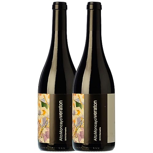 Alto Moncayo Veraton Grenache Campo de Borja Alterung 75 cl (Schachtel mit 2 Flaschen von 75 cl) von Bodegas Alto Moncayo