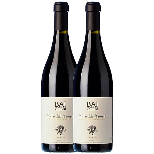 Baigorri Finca La Canoca Tempranillo Rioja 75 cl (Schachtel mit 2 Flaschen von 75 cl) von Bodegas Baigorri