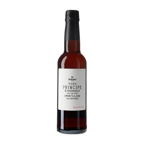 Barbadillo Amontillado Príncipe V.O.R.S. Palomino Fino Jerez-Xérès-Sherry Halbe Flasche 37 cl Verstärkter Wein Barbadillo Amontillado Príncipe V.O.R.S. Palomino Fino Jerez-Xérès-Sherry Halbe Flasche 37 cl Verstärkter Wein von Bodegas Barbadillo