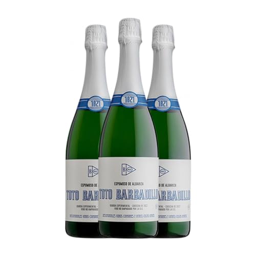 Barbadillo Toto Brut Natur 75 cl (Schachtel mit 3 Flaschen von 75 cl) von Bodegas Barbadillo