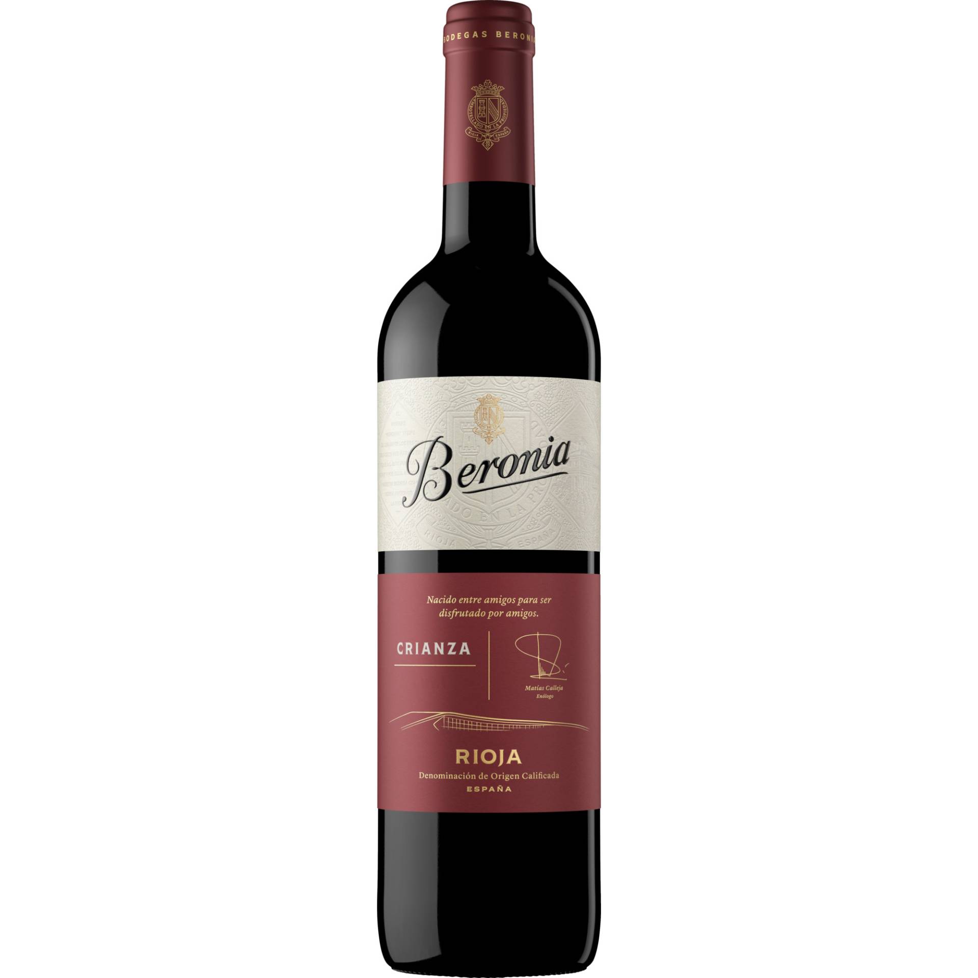 Beronia Rioja Crianza, Rioja DOCa, Rioja, 2019, Rotwein Beronia Rioja Crianza, Rioja DOCa, Rioja, 2019, Rotwein von Bodegas Beoronia, S.A. . Ctra Ollauri – Najera km 1,8 26220 Ollauri – La Rioja