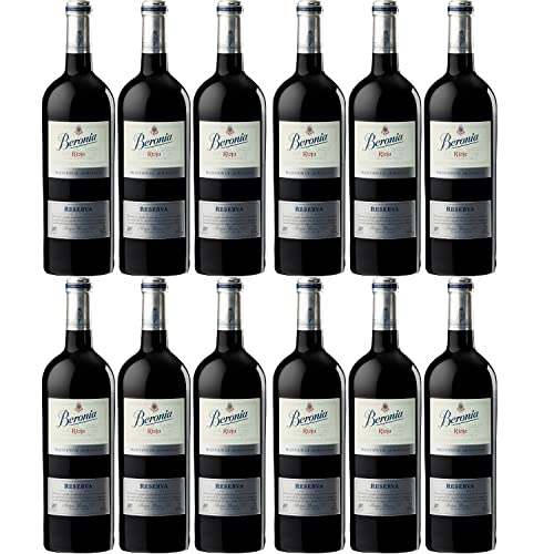Beronia 198 Barricas Rotwein Wein trocken Rioja Spanien Inkl. FeinWert E-Book (12 x 0,75l) von Bodegas Beronia