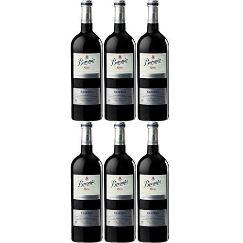 Beronia 198 Barricas Rotwein Wein trocken Rioja Spanien Inkl. FeinWert E-Book (6 x 0,75l) von Bodegas Beronia