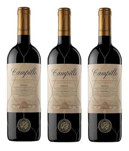 3x 0,75l - Bodegas Campillo - Gran Reserva - Rioja D.O.Ca. - Spanien - Rotwein trocken von Bodegas Campillo