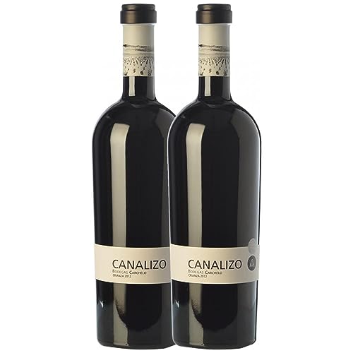 Carchelo Canalizo Jumilla Alterung 75 cl (Schachtel mit 2 Flaschen von 75 cl) von Bodegas Carchelo