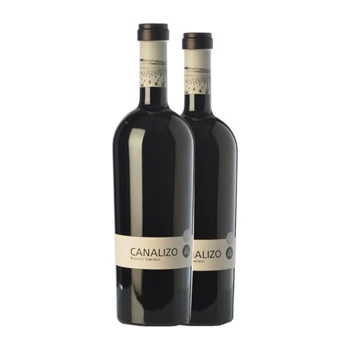 Carchelo Canalizo Jumilla Alterung 75 cl (Schachtel mit 2 Flaschen von 75 cl) von Bodegas Carchelo