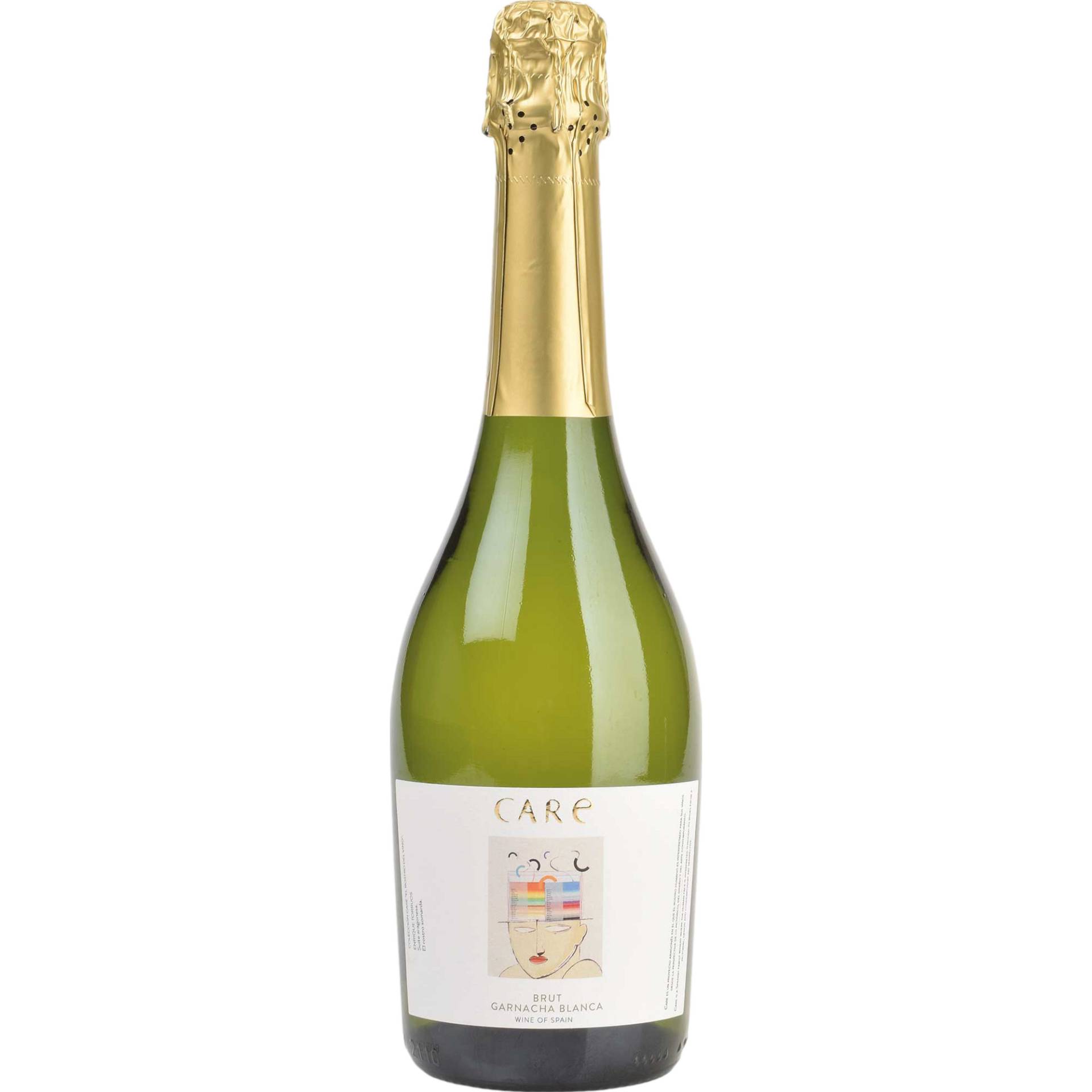 Care Garnacha Blanca, Brut, Cariñena DO, Aragonien, 2023, Schaumwein Care Garnacha Blanca, Brut, Cariñena DO, Aragonien, 2023, Schaumwein von Bodegas Care / Ctra. Aguaron, 1 / E - 50400 Carinena - Zaragoza / Carinena
