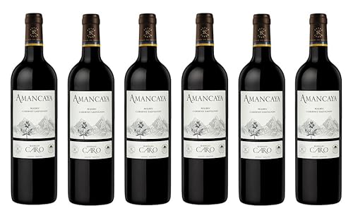 6x 0,75l - 2021er - Bodegas Caro - Amancaya - Malbec & Cabernet Sauvignon - Mendoza - Argentinien - Rotwein trocken 6x 0,75l - 2021er - Bodegas Caro - Amancaya - Malbec & Cabernet Sauvignon - Mendoza - Argentinien - Rotwein trocken von Bodegas Caro