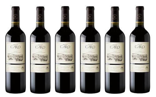 6x 0,75l - Bodegas Caro - Petit Caro - Mendoza - Argentinien - Rotwein trocken von Bodegas Caro