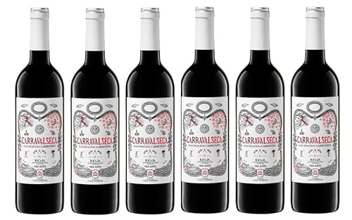 6x 0,75l - 2023er - Bodegas Casa Primicia - Carravalseca - Tinto - Rioja D.O.Ca. - Spanien - Rotwein trocken 6x 0,75l - 2023er - Bodegas Casa Primicia - Carravalseca - Tinto - Rioja D.O.Ca. - Spanien - Rotwein trocken von Bodegas Casa Primicia