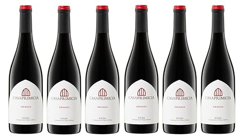 6x 0,75l - Bodegas Casa Primicia - Crianza - Rioja D.O.Ca. - Spanien - Rotwein trocken von Bodegas Casa Primicia