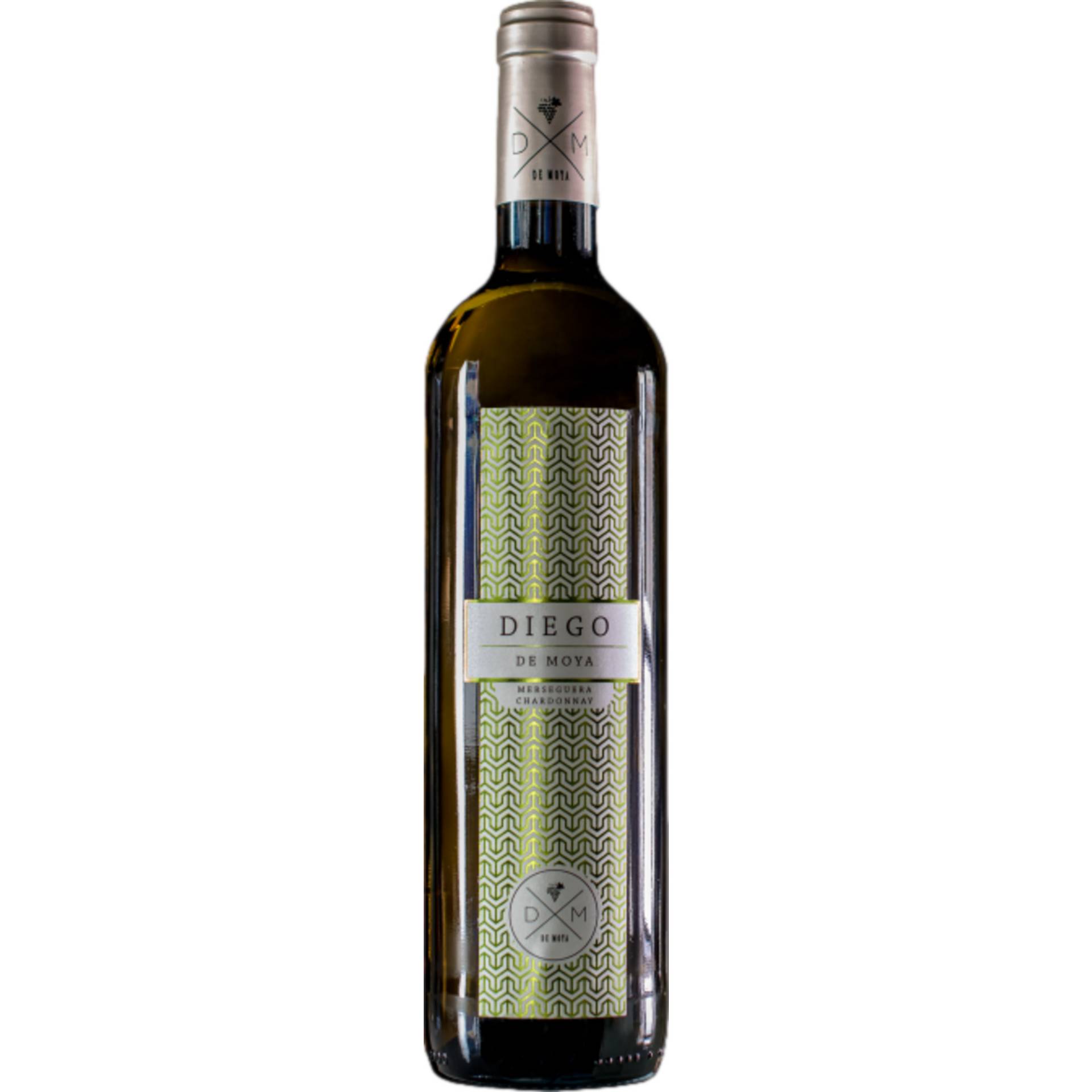 De Moya Diego Merseguera Chardonnay, Valencia DO, Valencia, 2020, Weißwein De Moya Diego Merseguera Chardonnay, Valencia DO, Valencia, 2020, Weißwein von Bodegas Casas De Moya - Nuevo Tollo parc 413 - Avda de las Bodegas 14 - 46300 Utiel